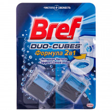 Bref актив, очищуючі кубики для туалету 100 г (50г*2)