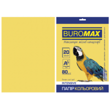 [BM.2721320-23] Папір кольоровий INTENSIVE,  золотой, 20 арк., А4, 80 г/м²