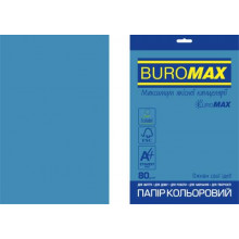 [BM.2721320E-02] Папір кольоровий INTENSIVE, EUROMAX, синій, 20 арк., А4, 80 г/м²