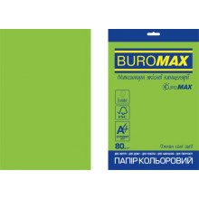 [BM.2721320E-04] Папір кольоровий INTENSIVE, EUROMAX, зелений, 20 арк., А4, 80 г/м²