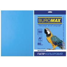 [BM.2721350-30] Папір кольоровий INTENSIVE,св.-синій, 50 арк., А4, 80 г/м²