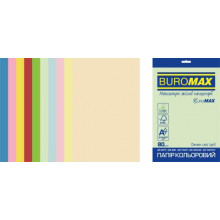 [BM.2721620E-99] Набір кольорового паперу PASTEL+INTENSIVE, EUROMAX, 10 кол., 20 арк., А4, 80 г/м²