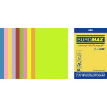 [BM.2721820E-99] Набір кольорового паперу NEON+INTENSIVE, EUROMAX, 10 кол., 20 арк., А4, 80 г/м²