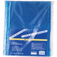 [BM.3810-02] Файл для документів  PROFESSIONAL, А4, 40мкм, синій, по 100 шт. в упаковці