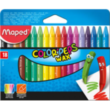 [MP.861012] Крейда воскова COLOR PEPS Wax Crayons, 18 кольорів