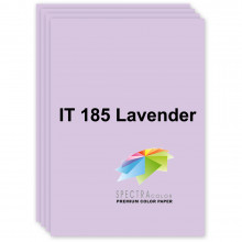 [A4.80.SC.185.100] Папір кольоровий пастельний, бузковий, 185 Lavender, А4/80, 100 арк., Spectra Color