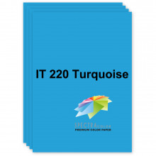 [A3.160.SC.220.250] Папір кольоровий інтенсив, синій, 220 Turquoise, А3/160, 250 арк., Spectra Color