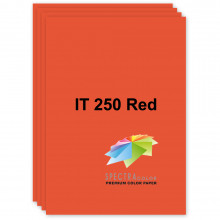 [A3.160.SC.250.250] Папір кольоровий інтенсив, червоний, 250 Red, А3/160, 250 арк., Spectra Color