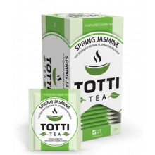 [tt.51500] Чай зелений TOTTI Tea «Весняний жасмин», пакетований, 2г*25*32