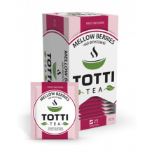 [tt.51507] Чай фруктовий TOTTI Tea «Соковиті ягоди», пакетований, 1,5г*25*32